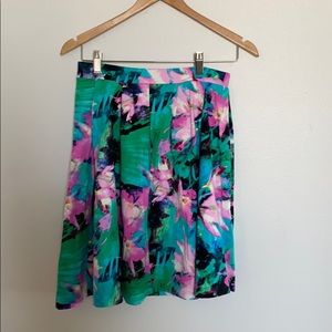 Cynthia Rowley tropical print skirt
